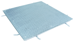 ACO Solid access cover galvanised steel