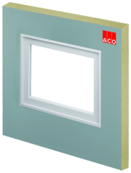 ACO Therm® Block with integrated window liner without casement