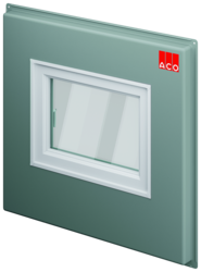 ACO Therm® Block with integrated flood-tight * turn&tilt casement