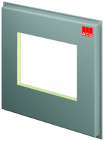 ACO Therm® Block with window opening