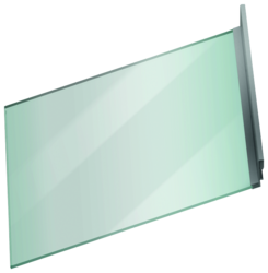 Covers made of toughened glass